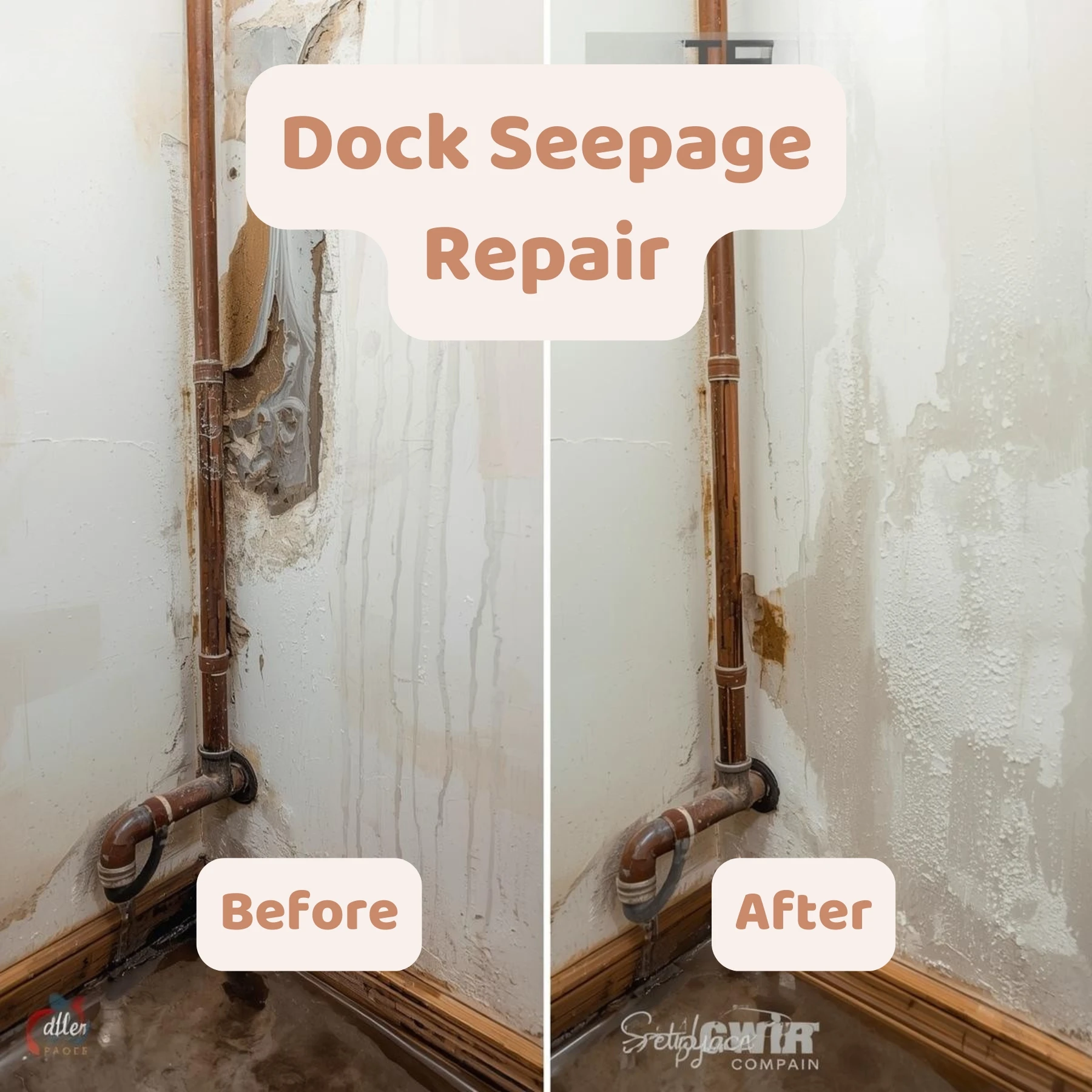 Dock (Plumbing) Seepage